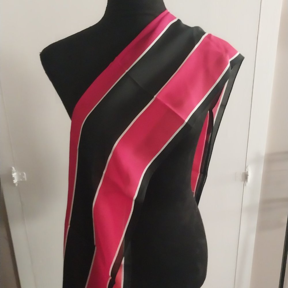 Vintage Anne Klein Silk Scarf | Size OS